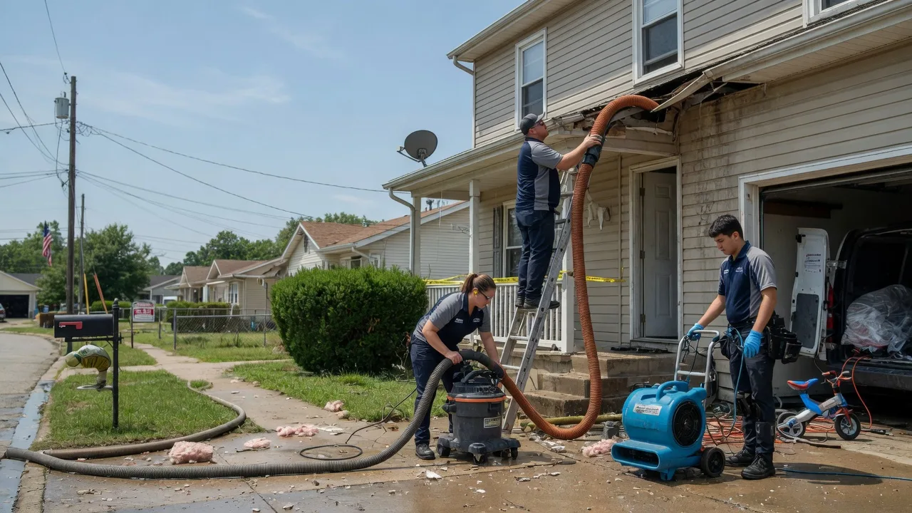 Water Damage Restoration in Andalusia, IL near me